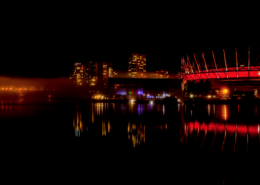 False Creek at night. Photo by Naomi Devine